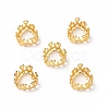 Brass Sew on Prong Settings KK-G461-08B-G-4