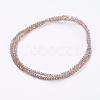 Glass Beads Strands GLAA-F078-3