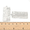 Non-Tarnish 304 Stainless Steel Pendants STAS-P365-20P-3