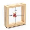 Square Transparent PE Thin Film Suspension Jewelry Display Box CON-D009-01B-01-4