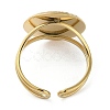 Ion Plating(IP) 304 Stainless Steel Finger Rings High Polished RJEW-C075-04A-G-3