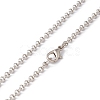 Sublimation Blank Aluminum Pendant Necklace NJEW-E020-04P-4