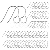 100Pcs 316 Stainless Steel Hypoallergenic French Earring Hooks JX137A-1