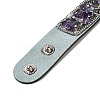 Faux Suede Snap Cord Bracelet BJEW-F428-10-3