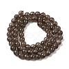 Natural Smoky Quartz Beads Strands G-B167-A09-6mm-3