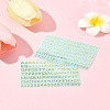 3PCS Brass Self-Adhesive Picture Stickers DIY-SF0008-10-10