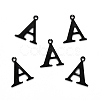 304 Stainless Steel Alphabet Charms STAS-H122-A-EB-2
