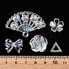 Transparent Acrylic Beads OACR-N137-73G-4