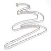 Iron Rolo Chains Necklace Making MAK-R015-60cm-P-2