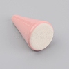 Cone Shaped Vitreous Enamel Ring Displays RDIS-WH0006-12F-2