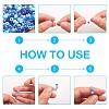 1 Box Mixed 6/0 Glass Seed Beads Round  Loose Spacer Beads SEED-X0050-4mm-04-4