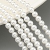 Glass Pearl Beads Strands HY-G002-01B-01-2
