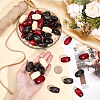 60Pcs 3 Colors Wood Beads WOOD-ME0001-10-3