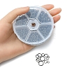 1 Box Iron Open Jump Rings Set IFIN-YW0001-44B-5
