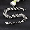 12MM 316L Surgical Stainless Steel Link Chain Bracelets SA-CBAB122-04P-2