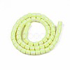 Handmade Polymer Clay Bead Strands CLAY-T020-12J-2