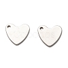 Non-Tarnish 201 Stainless Steel Charms STAS-I172-29P-1