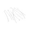 Brass Flat Head Pins KK-WH0058-03D-P-3