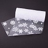 Snowflake Deco Mesh Ribbons OCOR-P010-G01-2
