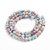 Natural Imperial Jasper Beads Strands X-G-E358-4m-01-2