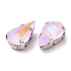 Mocha Fluorescent(MI) Teardrop Sew on Rhinestone GGLA-M006-01A-P01-3