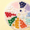 100Pcs 10 Colors Natural Dyed Malaysia Jade Beads G-FS0002-49-5