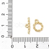 Brass Toggle Clasp KK-D289-53B-G-4