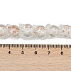 Gold Sand Lampwork Beads Strands LAMP-P069-02A-02-3