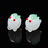 Handmade Bumpy Lampwork Beads Strands LAMP-T017-01D-4