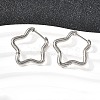 201 Stainless Steel Hoop Earrings EJEW-Z137-02P-05-1