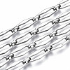 Tarnish Resistant 304 Stainless Steel Link Chains CHS-T003-10P-NF-1