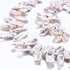 Natural Keshi Pearl Beads Strands PEAR-S020-H07-4