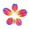 Printed Cowrie Shell Beads SSHEL-T007-14D-1
