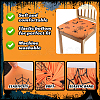 Hallowmas Polyester Chair Cover AJEW-WH20005-15A-4