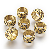 Rondelle Tibetan Style Alloy Beads LS-GLF10982Y-NF-1