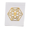 Self Adhesive Brass Stickers DIY-I044-04G-1