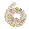 Synthetic Colored Topaz Crystal Beads Strands G-Q010-A14-01-3