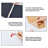 Rectangle Paper Nail Art Display Color Book MRMJ-FH0001-52A-4
