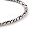 Brass Box Chain Bracelets BJEW-H537-04P-3