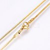 304 Stainless Steel Snake Chain Necklaces LS-NJEW-F221-05G-2