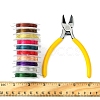 10 Rolls 10 Color Copper Jewelry Wire CWIR-FS0001-02-4