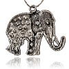 Tibetan Style Alloy Rhinestone Big Pendants ALRI-L048-29AS-2