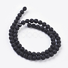 Natural Lava Rock Beads Strands X-g434-8-2