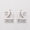 Tarnish Resistant 201 Stainless Steel Charms STAS-Q201-T410-2