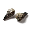 Crow Raven Bird Skull Resin Home Display Decoration RESI-A018-01B-3