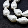 Electroplate Shell Pearl Beads Strands BSHE-G010-16x25mm-01-4