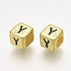 Acrylic Beads PB43C9308-G-Y-2