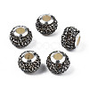 Handmade Polymer Clay Rhinestone European Beads RB-N053-001-05-1