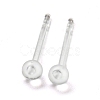 Resin Stud Earring Findings X1-FIND-H046-10-1