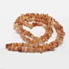 Natural Red Aventurine Beads Strands G-F328-09-2